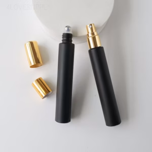 10ml Matte Black Mini Perfume Spray